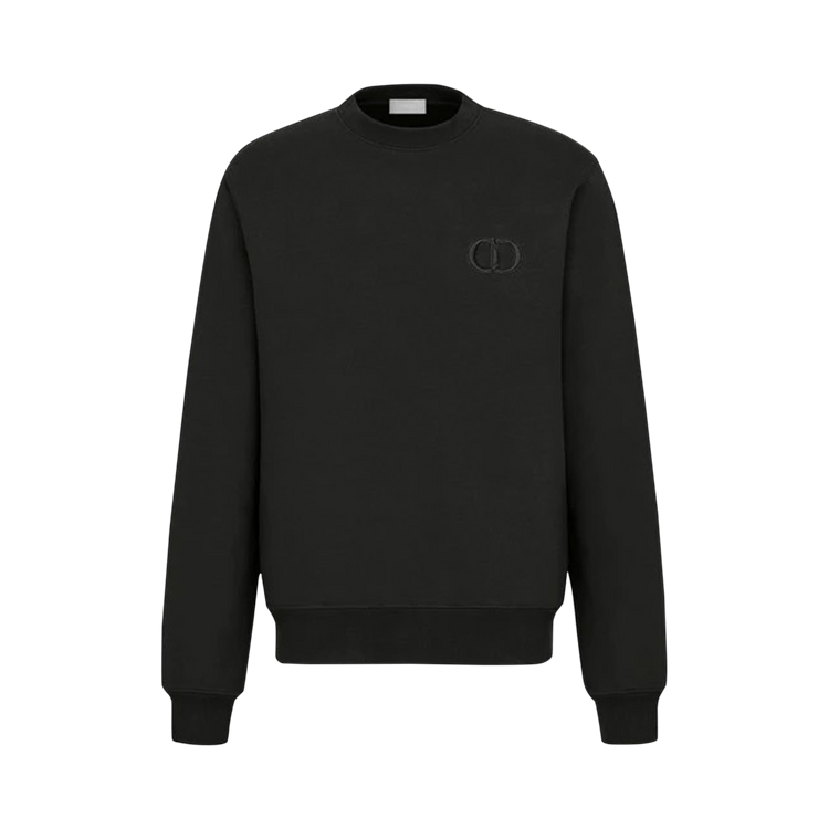 Dior CD Icon Crewneck Sweatshirt "Black"