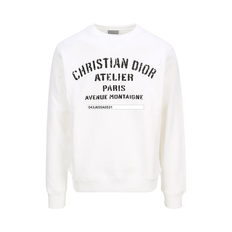 Dior Atelier Sweatshirt "White"