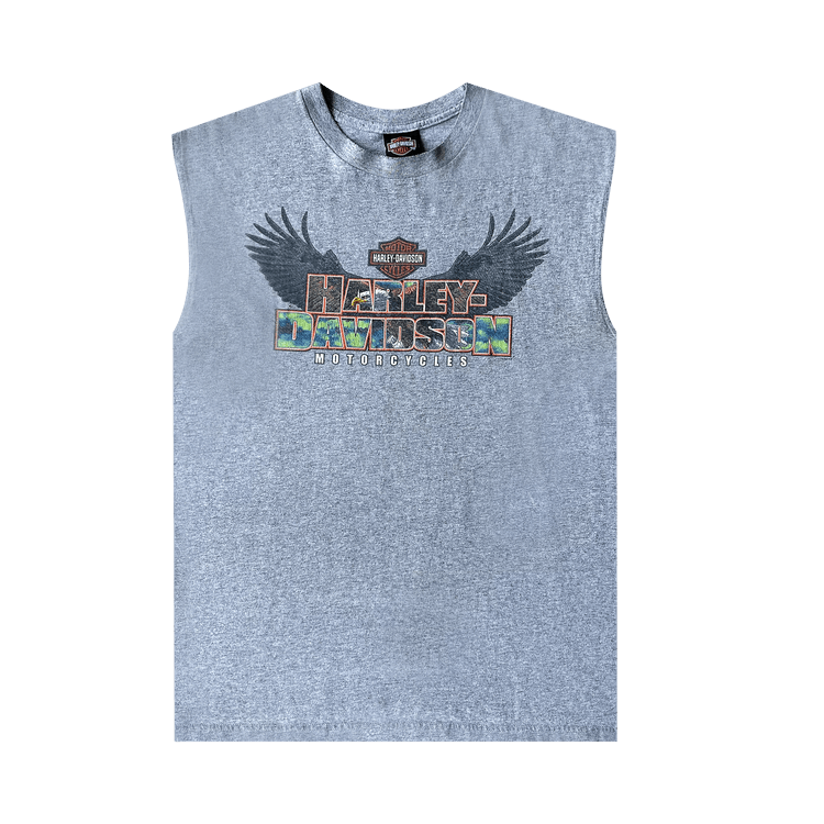 Vintage Vintage 2007 Nassau Bahamas Sleeveless Tee "Grey"