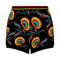 Rabanne Knit Shorts "Jacquard Jamaican Flower"