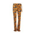 Rabanne Viscose Pant "Pastel Orange/Lily Flower"