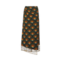Rabanne Jupe Long Skirt "Black Sunset"
