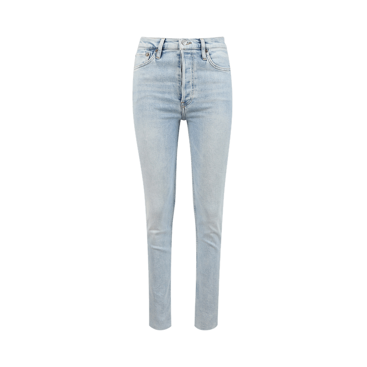 RE/DONE 90s High Rise Ankle Crop "Calm Waters"