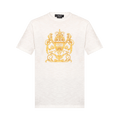 Versace Crewneck Baroque Tee "Cream"