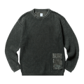Liberaiders Garment Dyed Wash Crewneck "Olive"