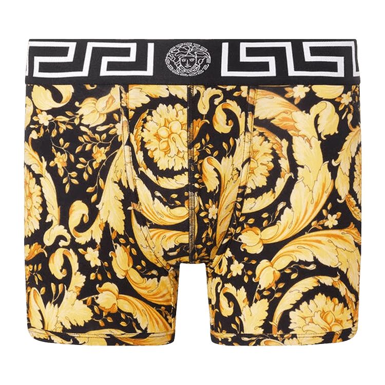 Versace Barocco Long Trunks "Gold/Black"