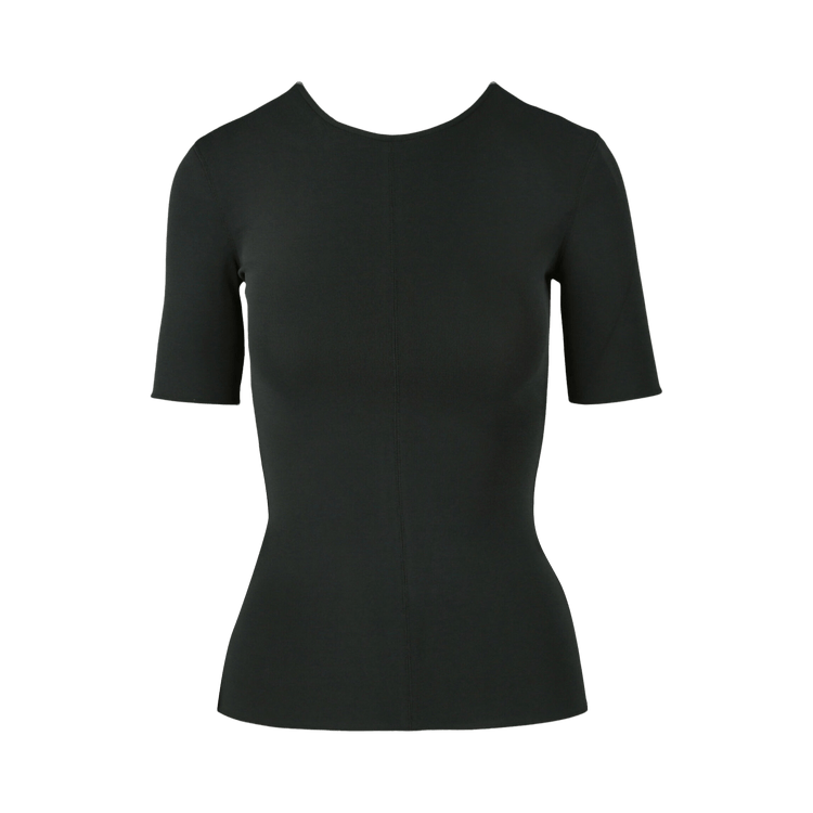 Bottega Veneta Fitted Short Sleeve Shirt "Black"