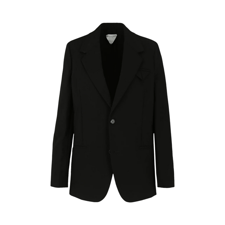 Bottega Veneta Oversized Single-Breasted Blazer "Black"