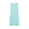 Bottega Veneta Crochet Dress "Blue"
