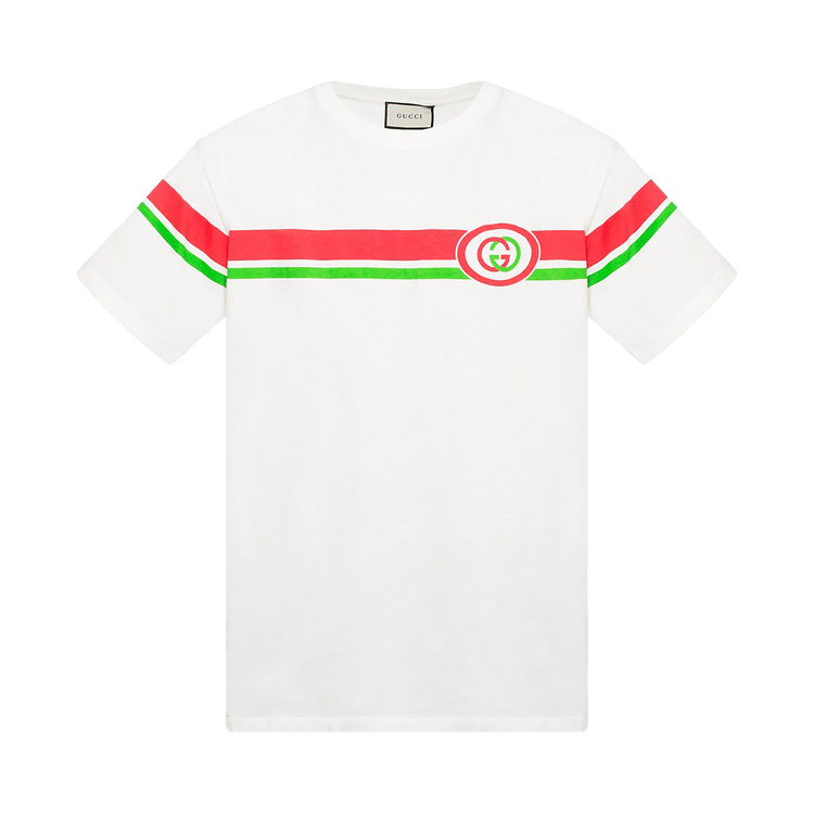 Gucci Logo Crew neck T-Shirt "White"