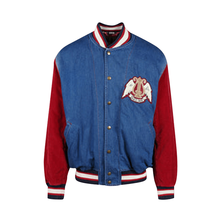 Gucci Denim Bomber Jacket "Multicolor"