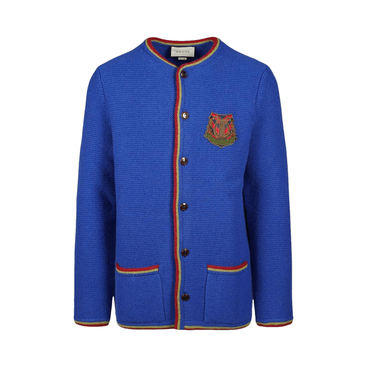 Gucci Logo Cardign "Blue"