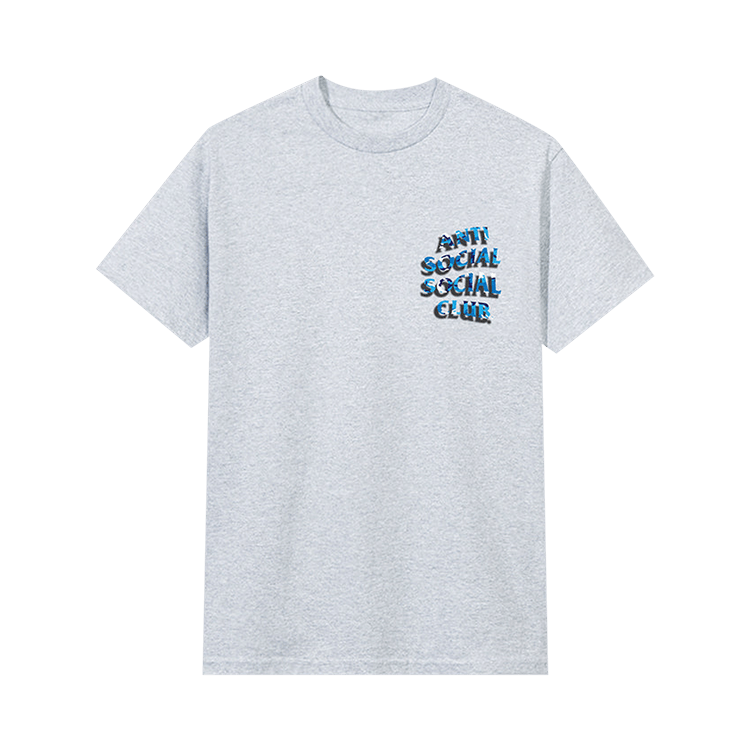 Anti Social Social Club Hidden Messages 8.0 Tee "Heather Grey"