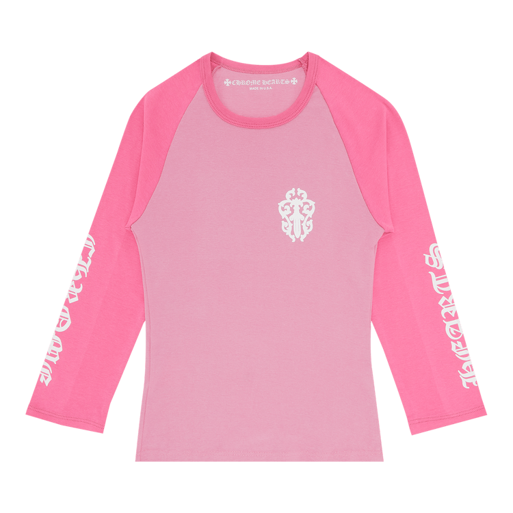 Chrome Hearts Dagger Long-Sleeve Tee "Pink"