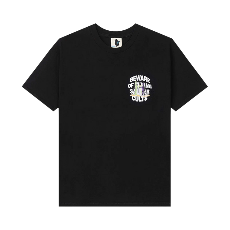 Real Bad Man Saucer Cult Short-Sleeve Tee "Black"