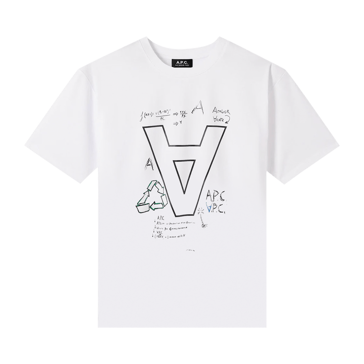 A.P.C. Whaouh T-Shirt "Blanc"