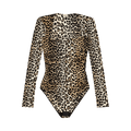 GANNI Bodysuit "Leopard"
