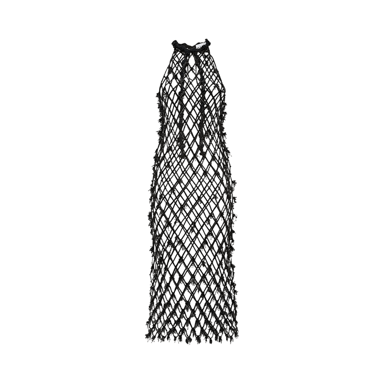 GANNI Embellished Dress "Black"