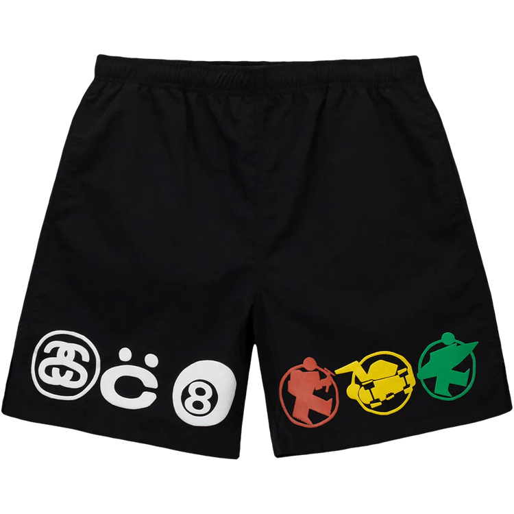 Stussy x Cactus Plant Flea Market Icon Watershort "Black"