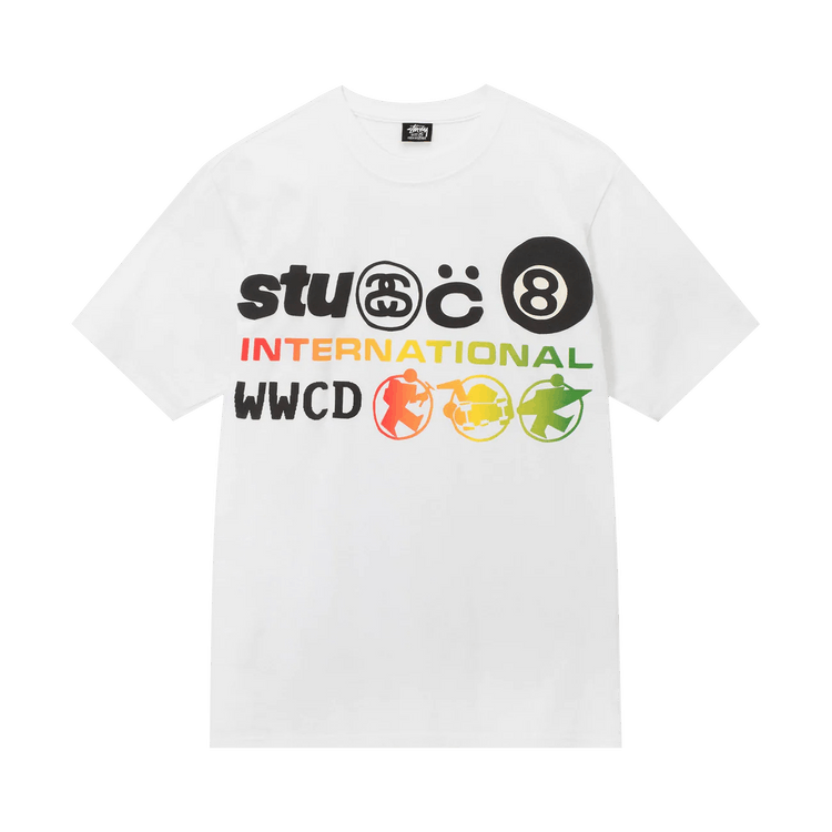 Stussy x Cactus Plant Flea Market International Tee "White"