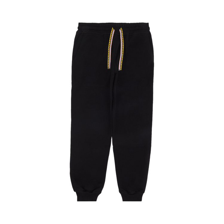 Lanvin Lace Curb Joggers "Black"