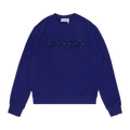 Lanvin Curb Embroidered Sweatshirt "Majorelle Blue"