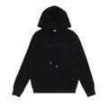 Lanvin Paris Embroidered Hoodie "Black"