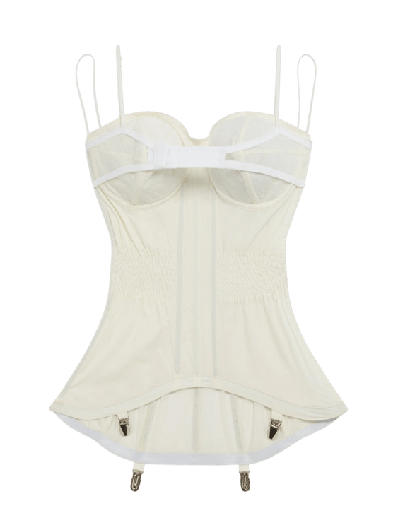 KNWLS Camille Corset "Cream"