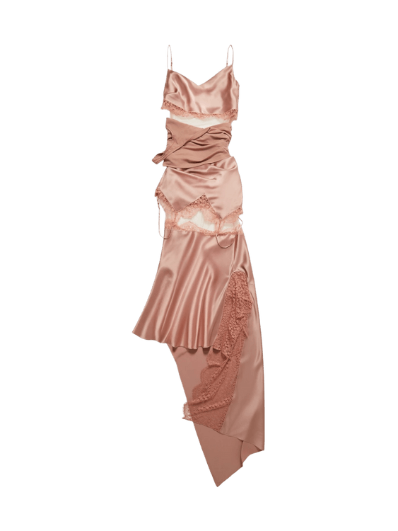 KNWLS Cora Dress "Dusty Pink"
