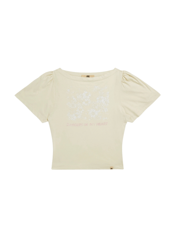 KNWLS Eca Top "Cream"