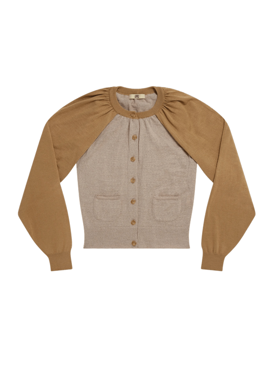 KNWLS Emmara Knitted Cardi "Blonde"