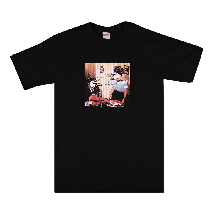 Supreme x ANTIHERO Curbs Tee "Black"