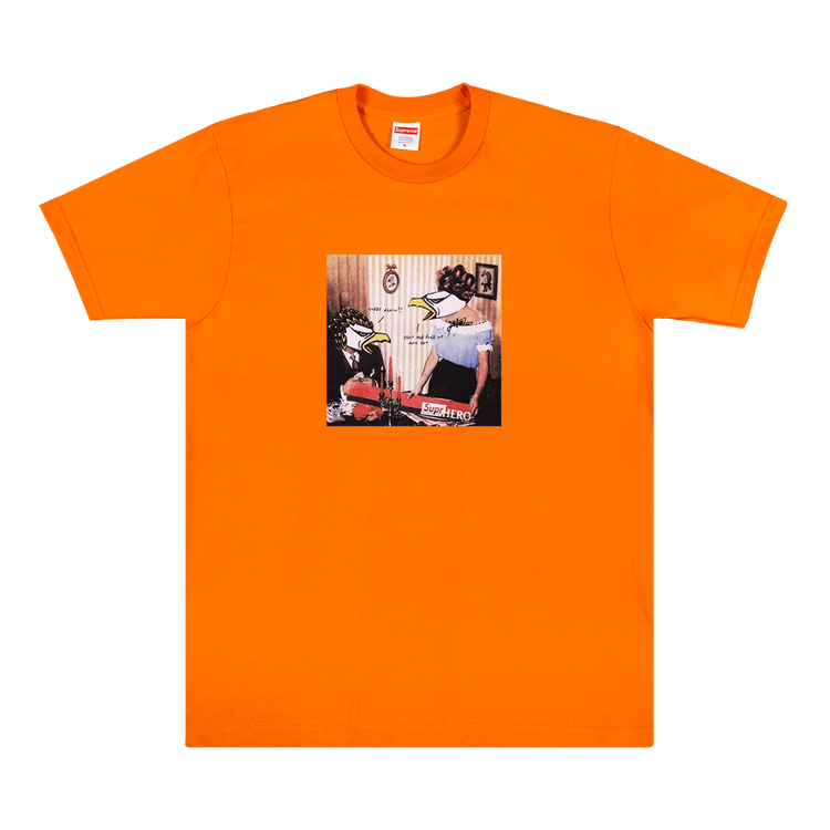 Supreme x ANTIHERO Curbs Tee "Orange"